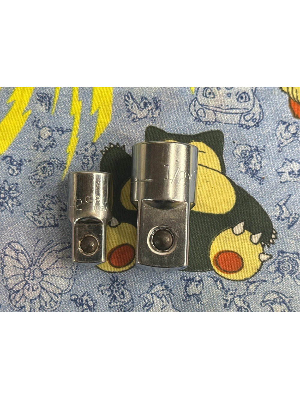 Vintage Craftsman -V- Socket Adapters 4271 & 4258